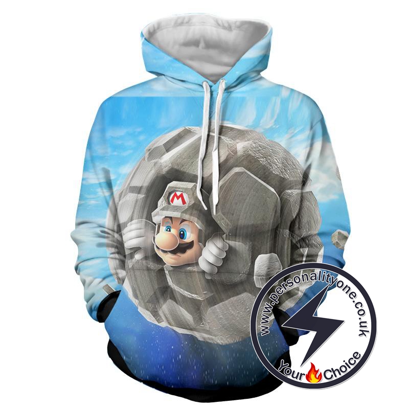 Super Mario - Super Mario Sweat Shirt - Super Mario Hoodies